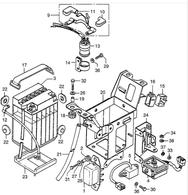 CB750 rectifier